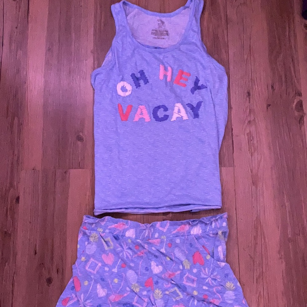 Oh hey vacay pajama set